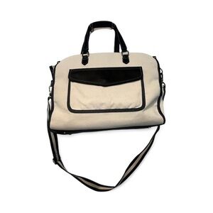 Amazon Black and Cream Laptop Bag
